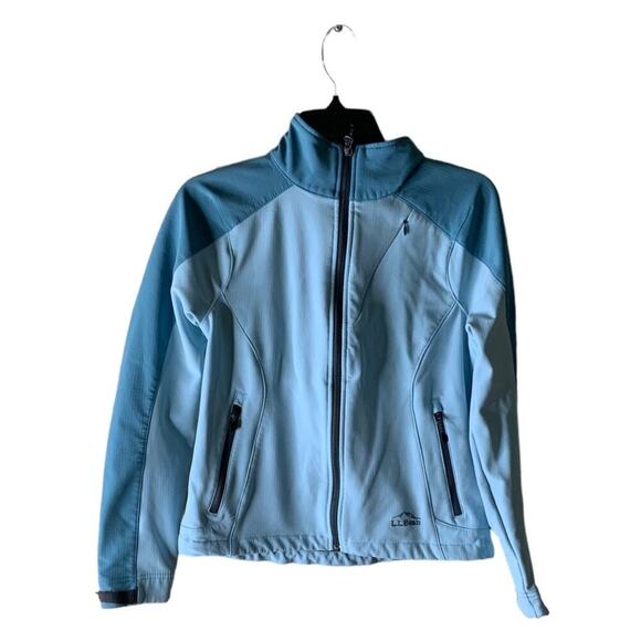 L.L.Bean Thermal Jacket Size XS Petite Long Sleeves Full Zip Embroidered Logo - Picture 1 of 8